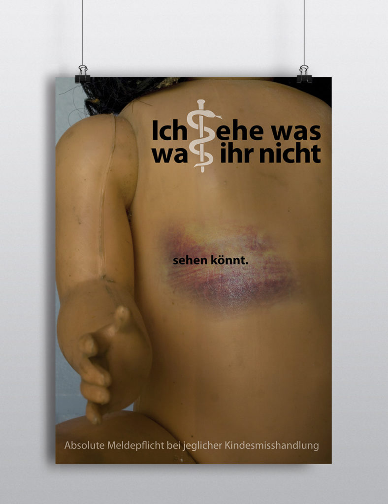 itze design Plakatdesign Kindesmissbrauch
